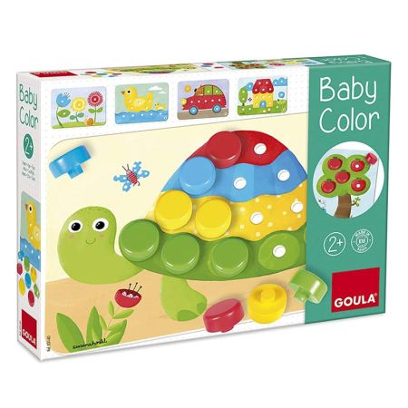 Juguete encajable infantil Baby color tortuga