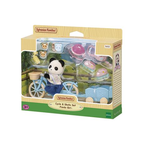 Sylvanian Families  bicicleta y patines