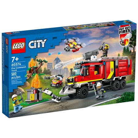 Lego City unidad móvil de control de incendios