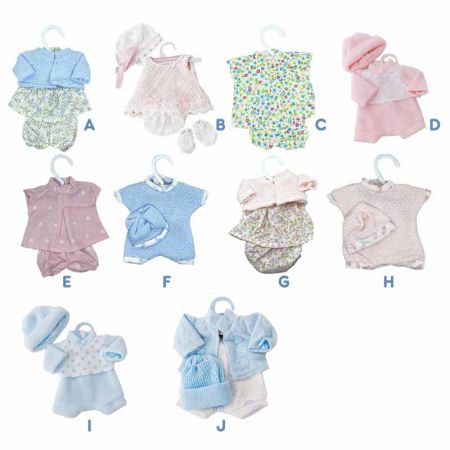 Ropita surtida Elegance para muñeca bebé de 26 cm
