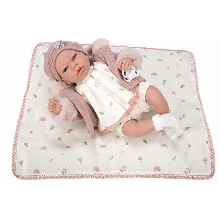 Muñeca Elegance peso real 40 cm Andie con abrigo