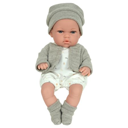 Muñeco bebé Elegance 30 cm Camel rosa vinyl