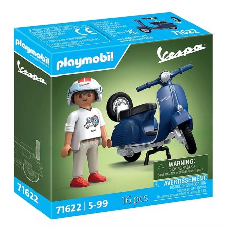 Playmobil Vespa 150 Sprint Veloce azul
