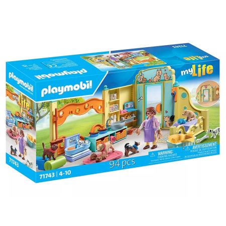 Playmobil My life guardería de cachorros