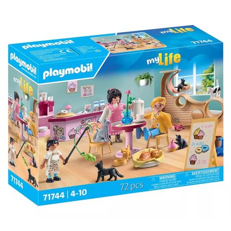 Playmobil My life cafetería para gatos