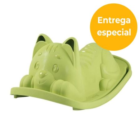 Balancín gato verde