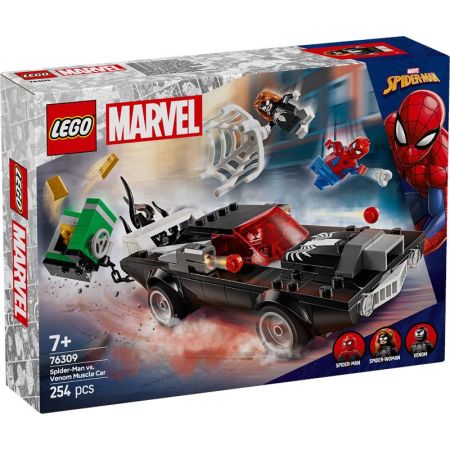 Lego Súper héroes SpiderMan y coche brutal Venom