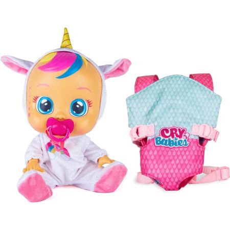 Bebés llorones Fantasy Dreamy y portabebe