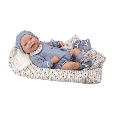 Bebé Reborn  45 cm Daniel con saco de dormir