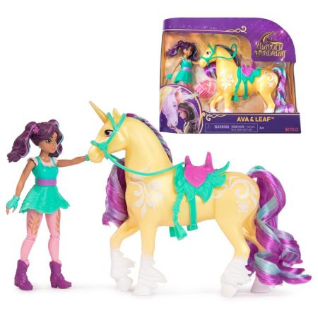 Academia unicornio muñeca Ava y Leaf