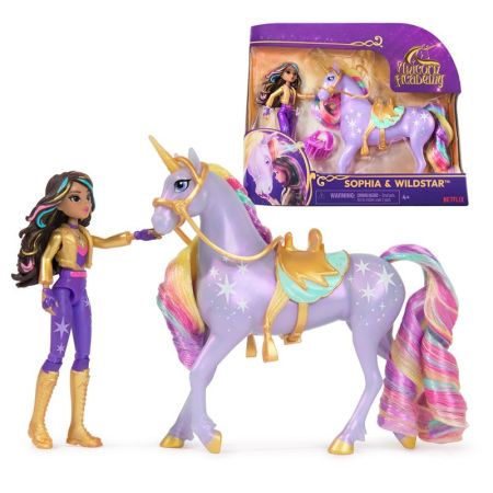 Academia unicornio muñeca Sophia y Wildstar