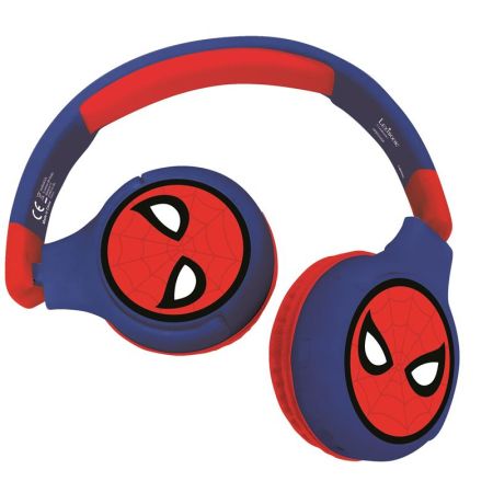 Auriculares plegables con bluetooth Spiderman