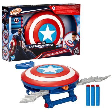 Avengers Capitán Ameríca escudo lanzador