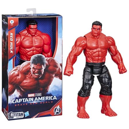 Avengers Capitán América fig Hulk villano rojo