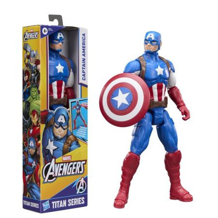Avengers figura tit&aacute;n Capit&aacute;n Am&eacute;rica