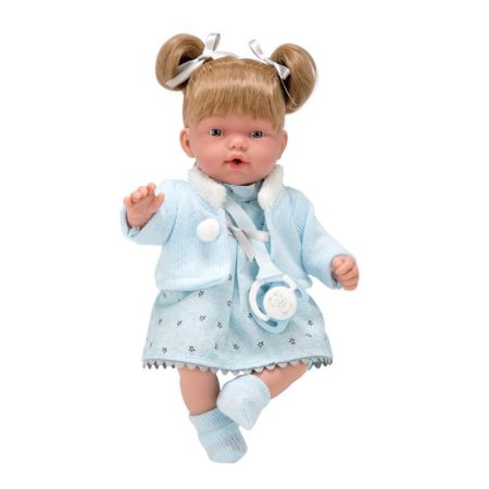 Muñeca bebé Elegance 28 cm Hanne mecanismo risa