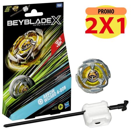 Beyblade X kit iniclal con lanzador