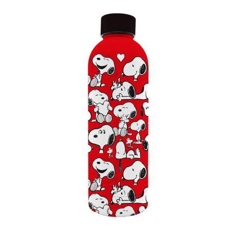 Botella tacto suave acero inoxidable 800ml Peanuts
