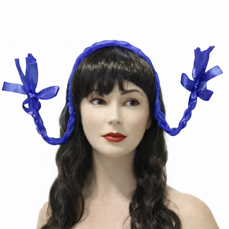 Diadema Trenzas Morado