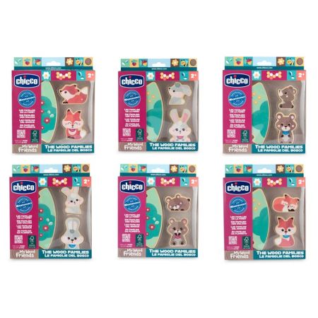 Chicco My wood friends animales de madera