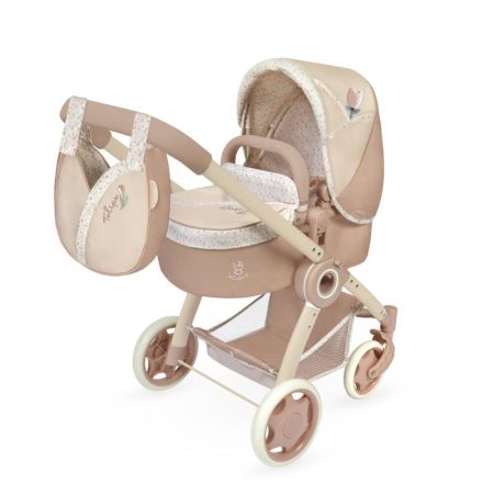 Coche de muñeca 3x1 plegable Tulipe