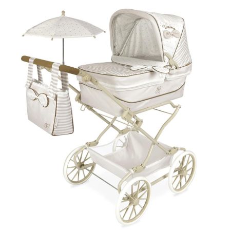 Coche pleglable reborn con sombrilla Verona