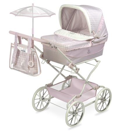  DE CUEVAS TOYS-80335 Coche paseo muñeca (DeCuevas 80335) para 3  años y más, Gris: Juguetes y juegos