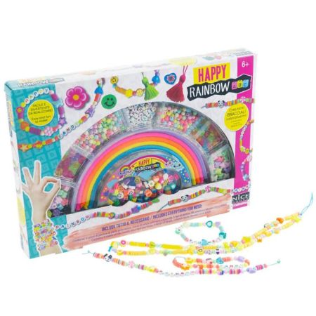 Conjunto 300 cuentas Perline Happy Rainbow