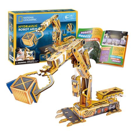 Construye tu Brazo rob&oacute;tico hidraulico