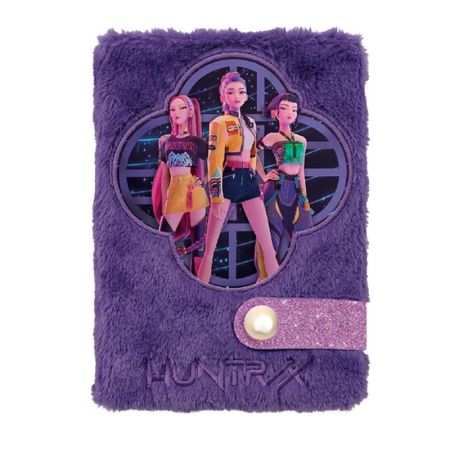 Cuaderno llavero A7 plush KPOP Demon Hunters
