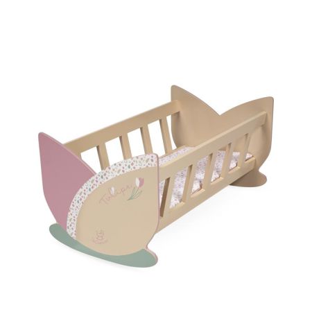 Cuna balancin madera Tulipe