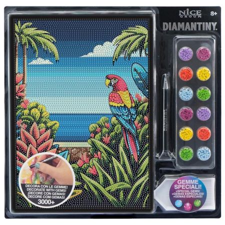 Diamantiny pintar con diamantes paisajes Loro