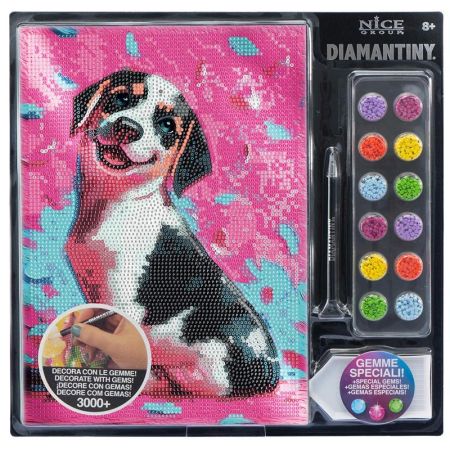 Diamantiny pintar con diamantes perros Beagle
