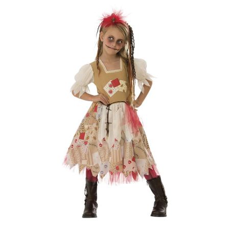 Disfraz infantil voodoo niña