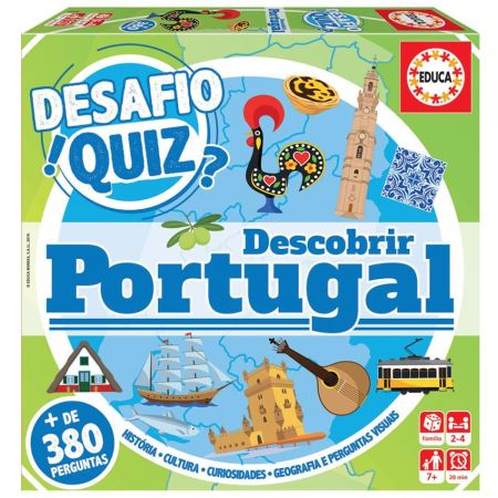 Educa Desafio Quiz descobrir Portugal (Po)
