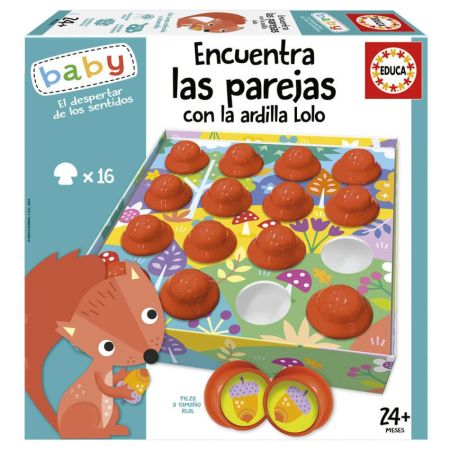 Educa encuentra las parejas con ardilla Lolo