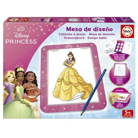 Educa mesa de diseño Princesas Disney