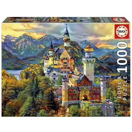 Educa puzzle 1000 castillo de Neuschwanstein