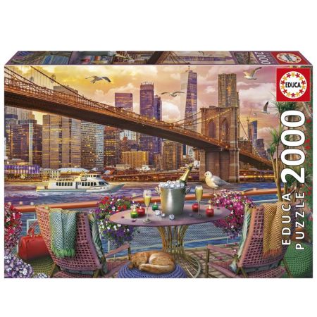 Educa puzzle 2000 cita romance en Nueva York