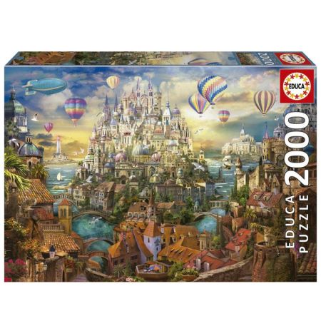 Educa puzzle 2000 ciudad de los sueños