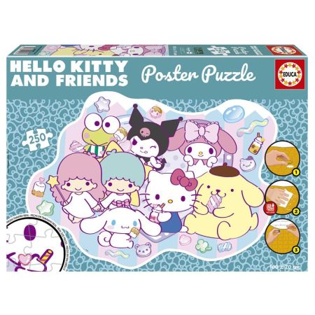 Educa puzzle 250 Hello Kitty prime poster