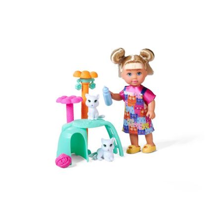 Evi Love muñeca con árbol para gatitos