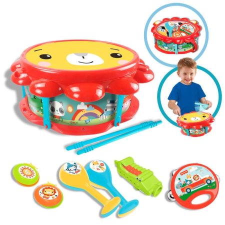 Fisher PriceDrumset musical león