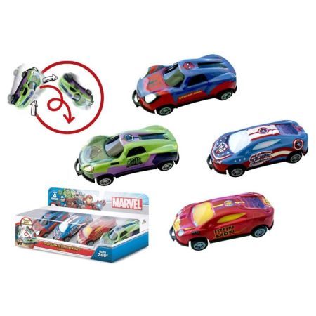 Flip cars coches Marvel pack 4
