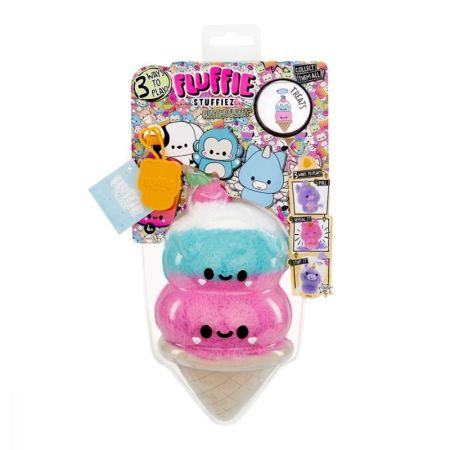 Fluffie Stuffiez peluches Double Scoop Ice Cream