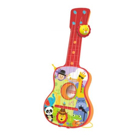 Guitarra 4 cuerdas y estuche Fisher Price