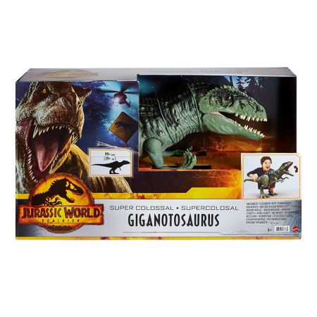 Jurassic World Dinosaurio Giganotosaurus gigante