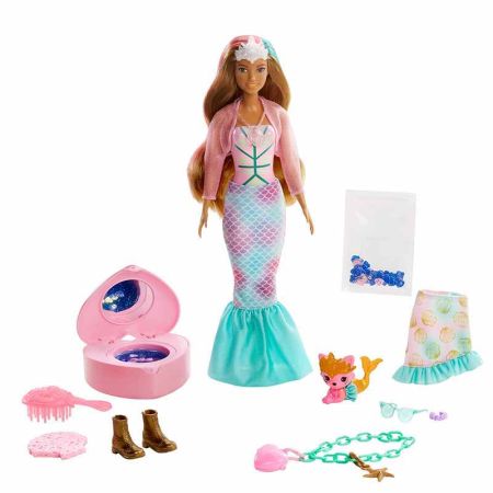 Muñeca Barbie Color Reveal Sirena