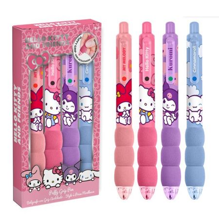 Bolígrafos acolchados Hello Kitty & friends