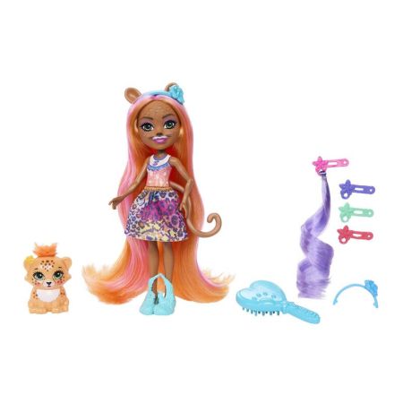 Enchantimals muñeca Glam Party guepardo